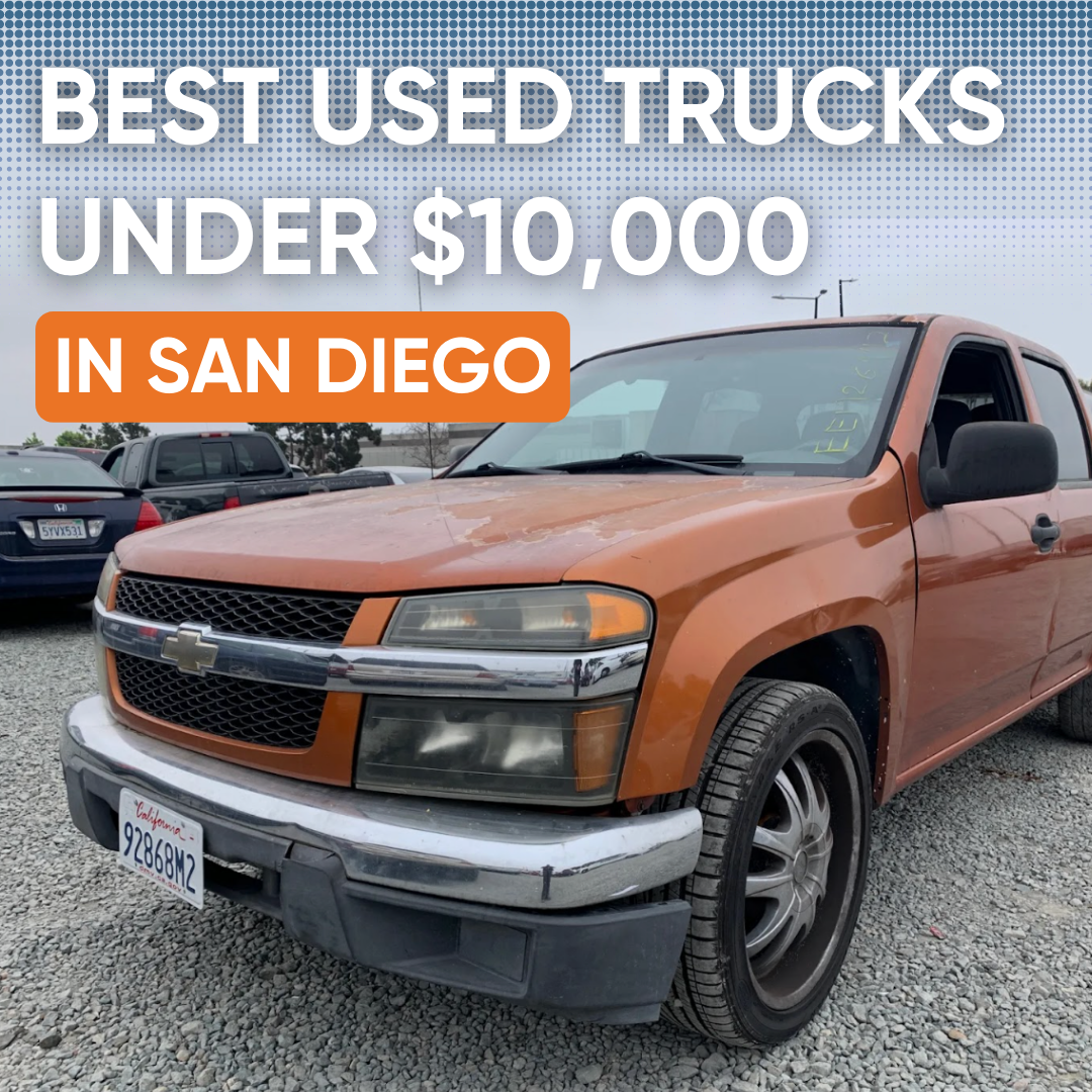 Best Used Trucks under 10000 in San Diego