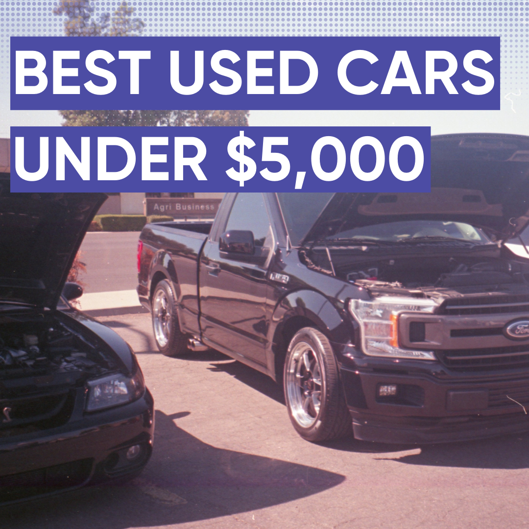 Here are the best used cars under $5,000.
