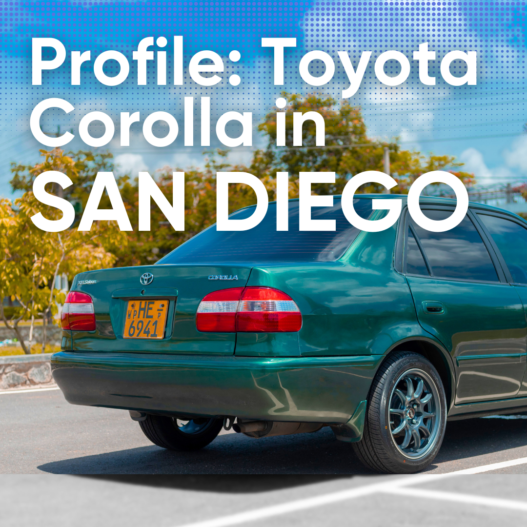 An Express Auto Auction Profile of the Toyota Corolla for San Diego residents.