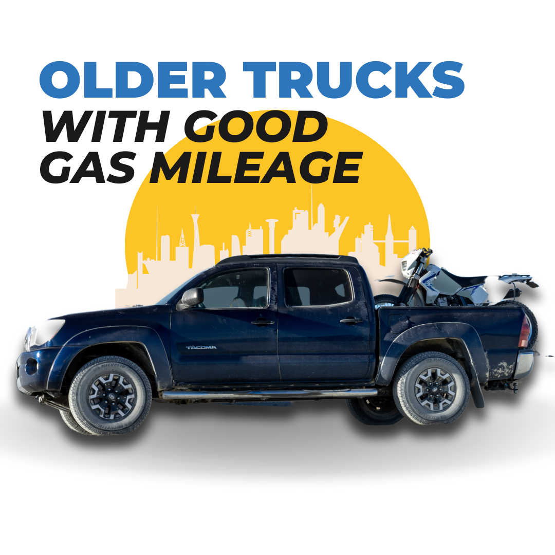 An overview for Texans looking for older used trucks with the best gas mileage.