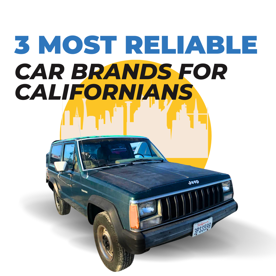 The 3 most reliable car brands for California drivers!