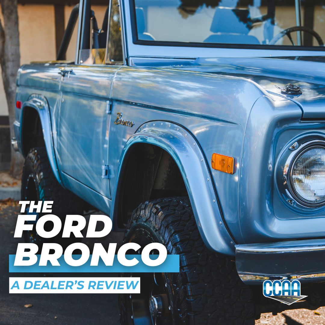 Capital City Auction reviews the classic Ford Bronco.