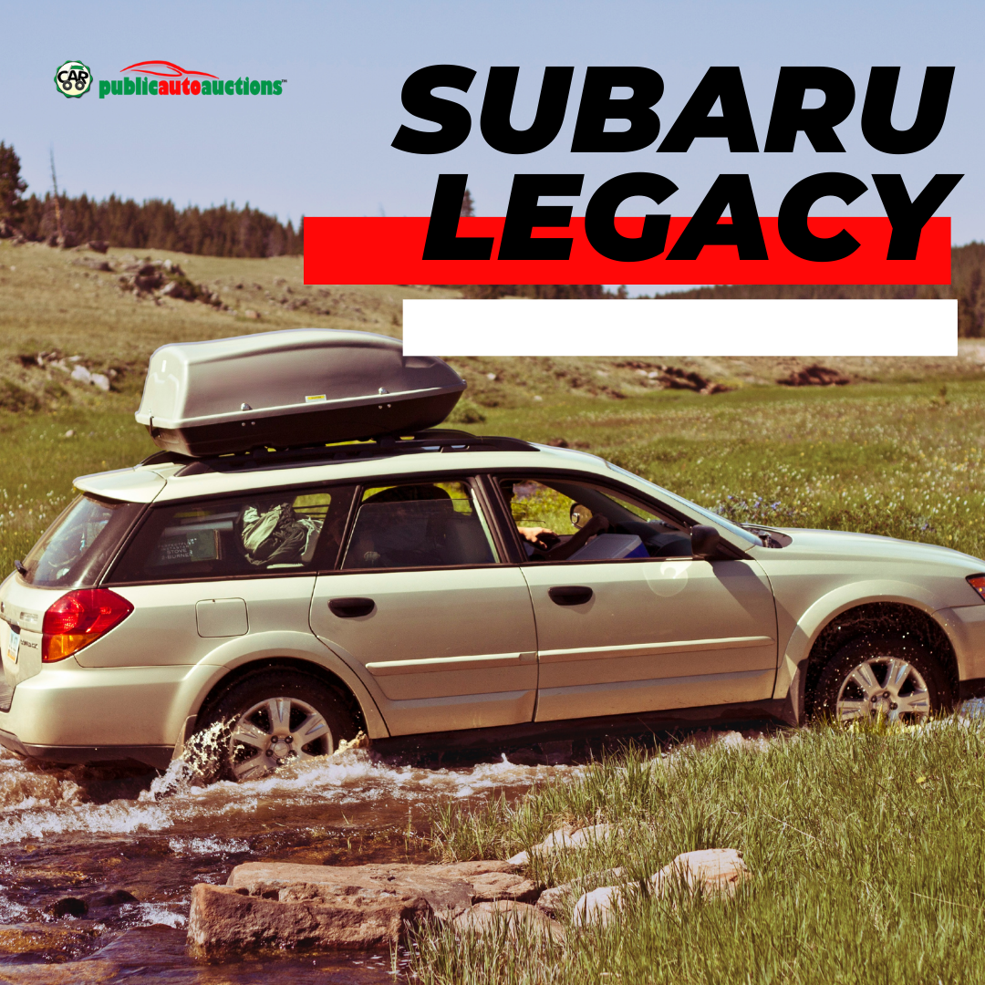 Here's a review of the rugged and popular Subaru Legacy and why you'll get such a great deal at Public auction.