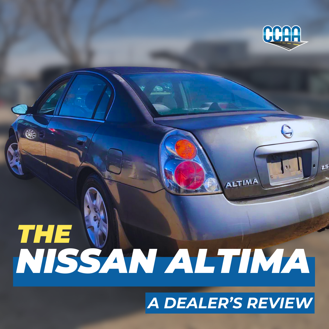 Here's a dealer auction's review of the Nissan Altima.