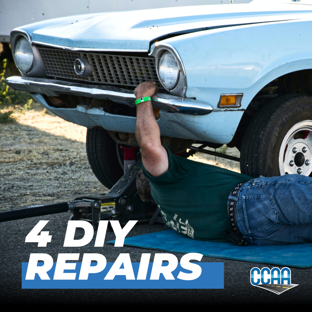Here are 4 car repairs that you can actually do yourself.