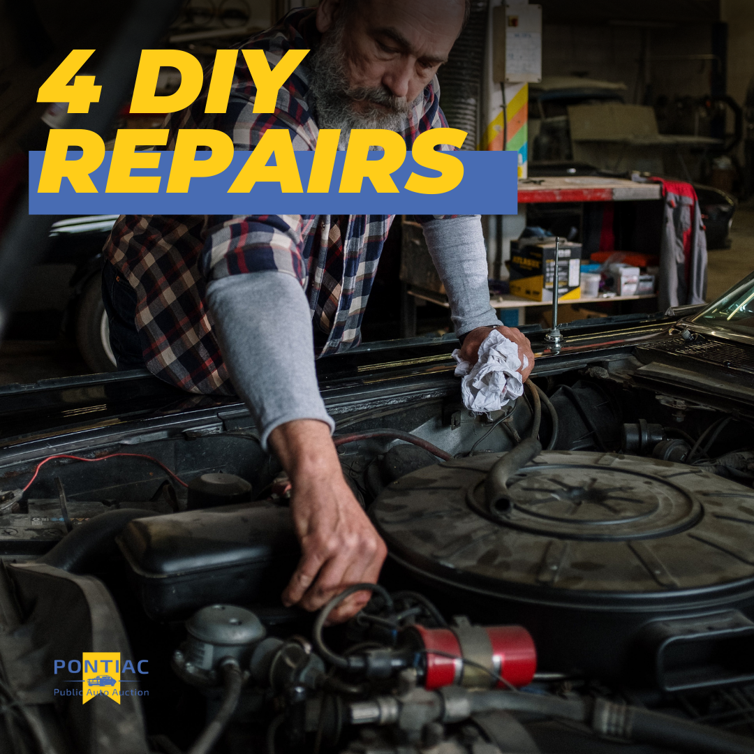 Here are 4 easy DIY car repairs that will save you money.