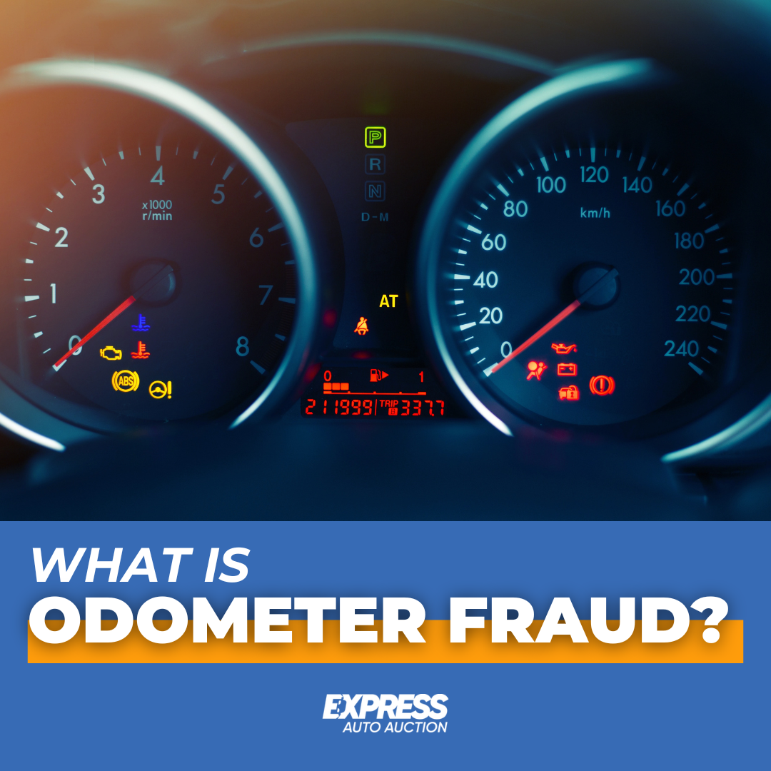 What is odometer fraud and how do you avoid it at auction?