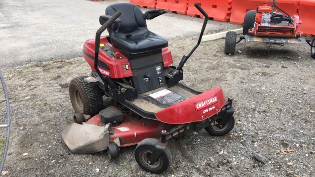 Craftsman zts 6000 for sale sale