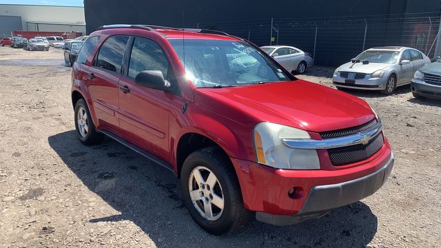 red 2005 chevy equinox