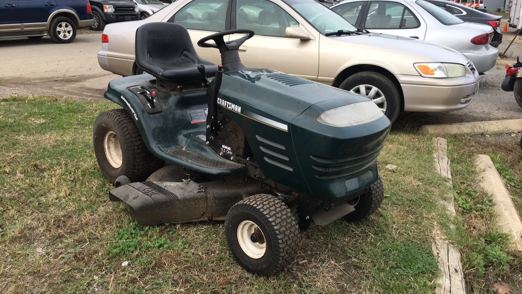 1999 craftsman riding lawn mower sale