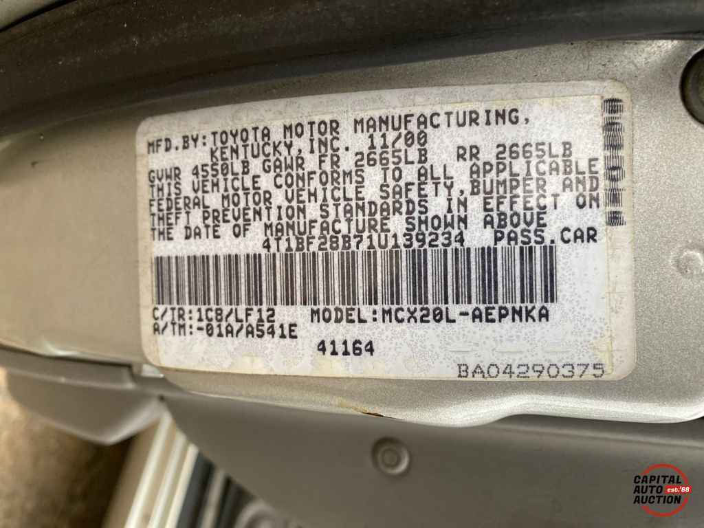 2001 Toyota Avalon 5