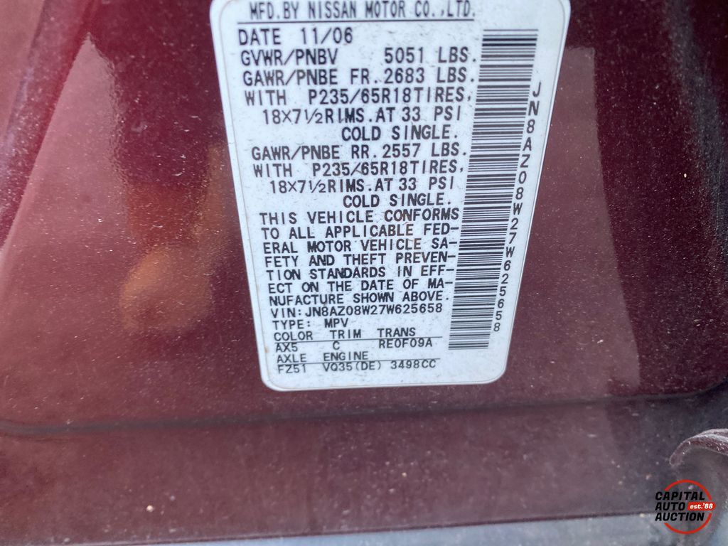 2007 NISSAN Murano 5