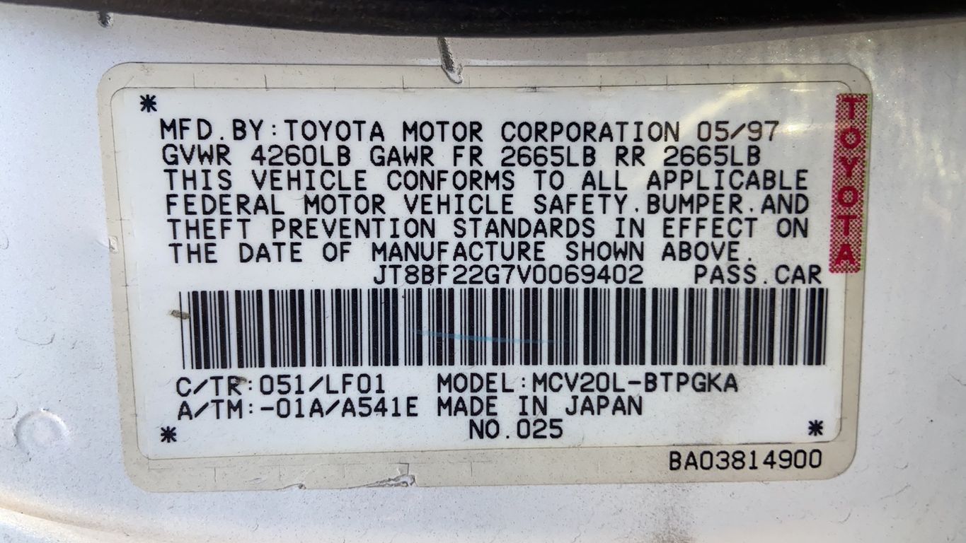 1997 Lexus ES 300 5