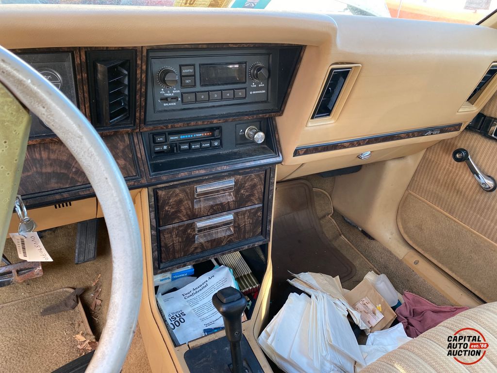 1987 Dodge Aries K 10
