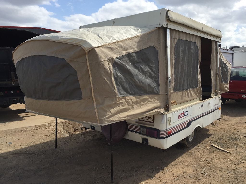 1986 coleman pop top up camper