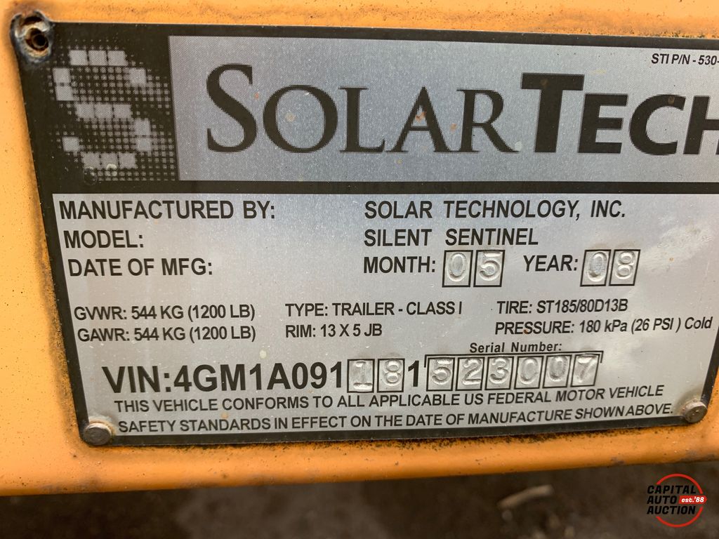 2008 SOLAR TECH ARROW BOARD 4