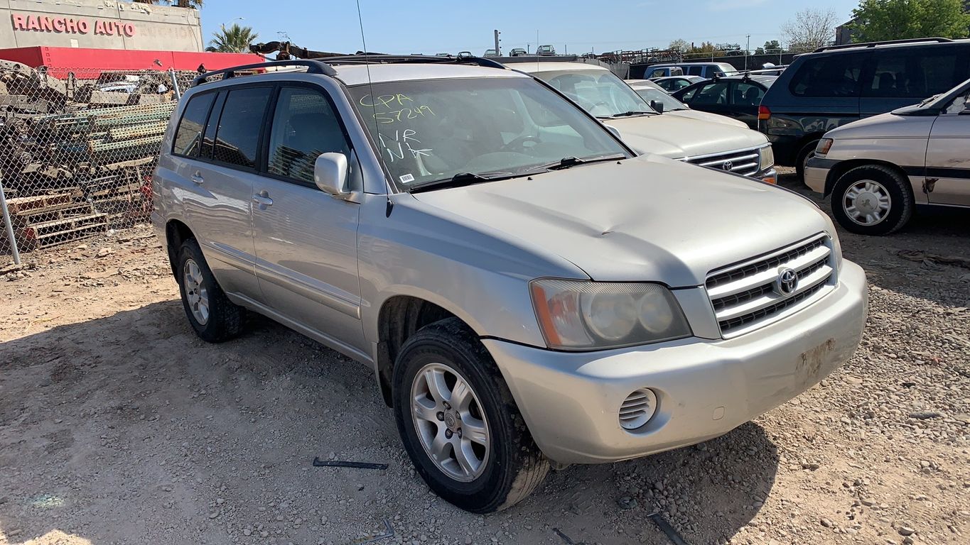 Toyota highlander 2002 мануал