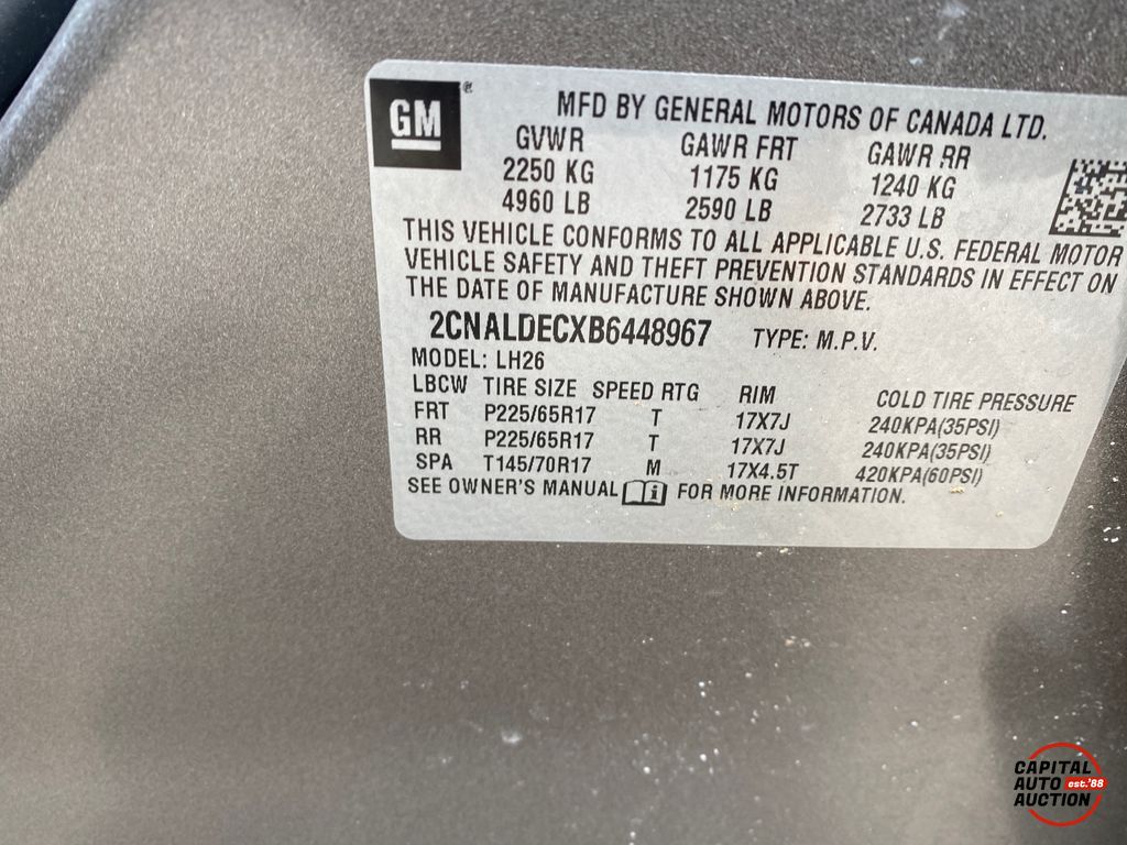 2011 Chevrolet Equinox 5