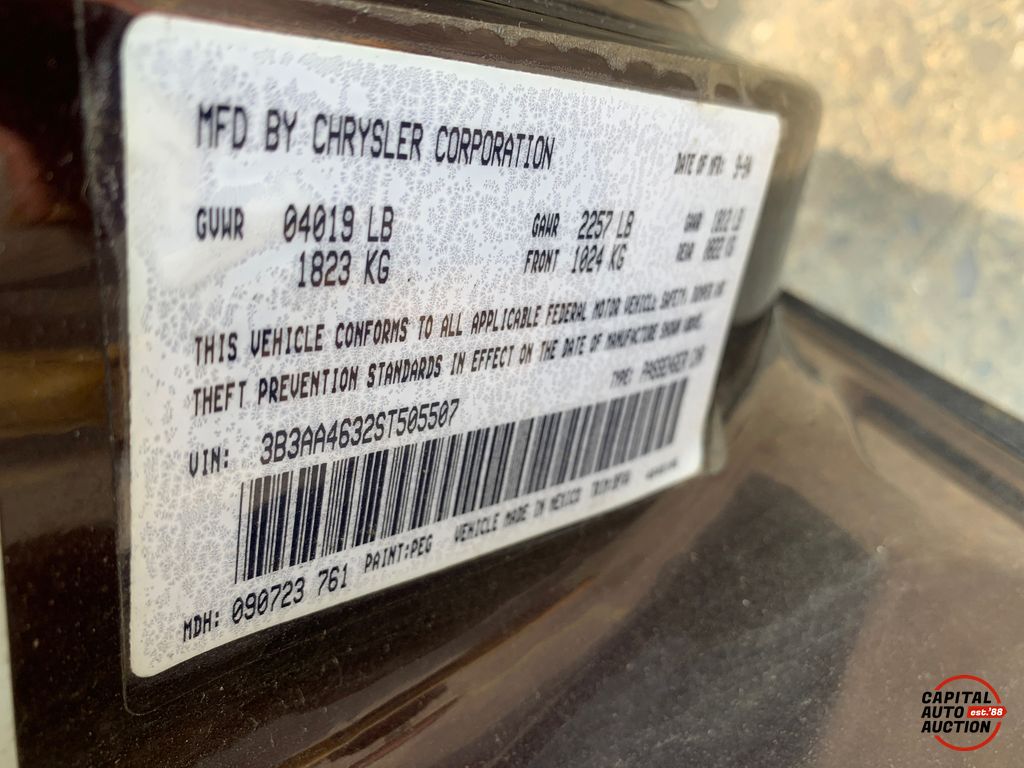 1995 Dodge Spirit 5