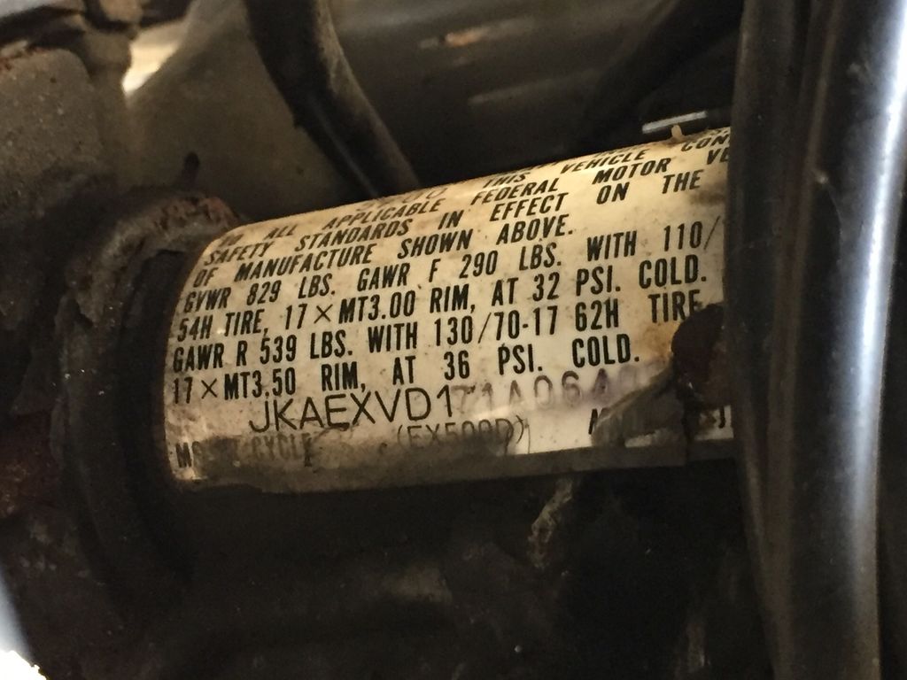 2001 KAWASAKI Ninja 500R 5