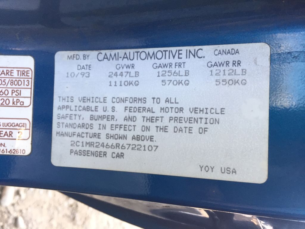 1994 Geo Metro 5