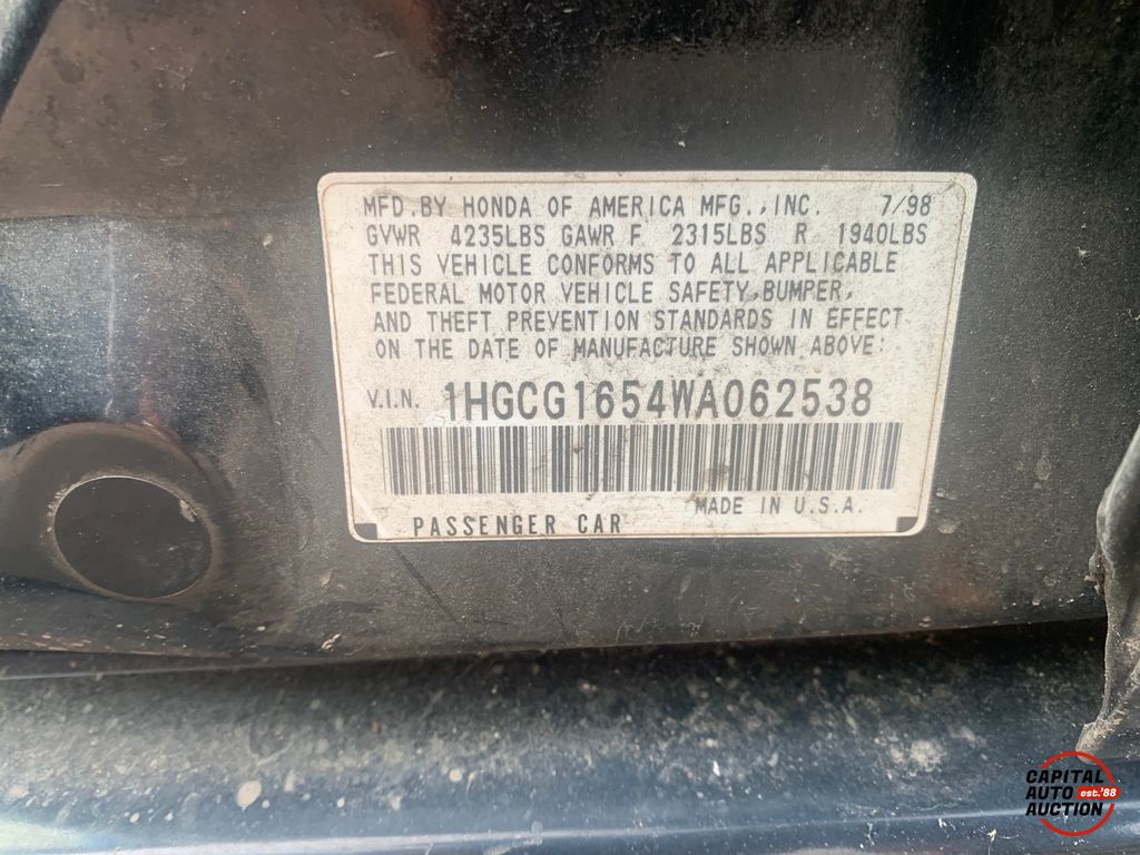 1998 Honda Accord 5
