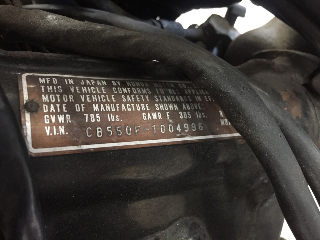 1976 Honda 550 Super Sport 5
