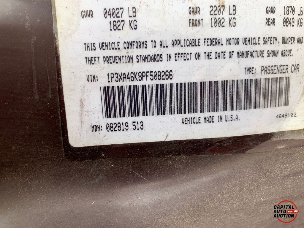 1993 PLYMOUTH ACCLAIM 5