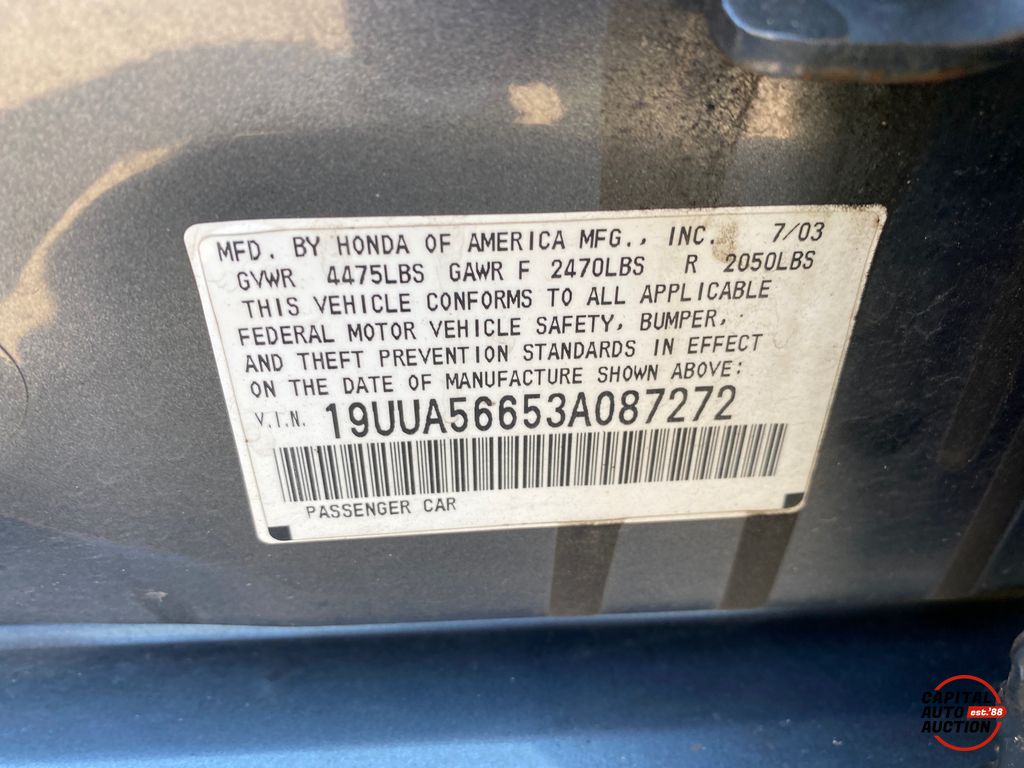 2003 ACURA TL 5