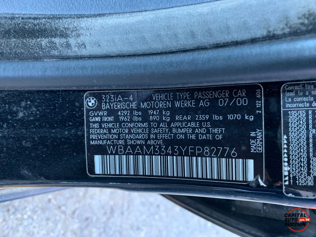 2000 BMW 323I 5