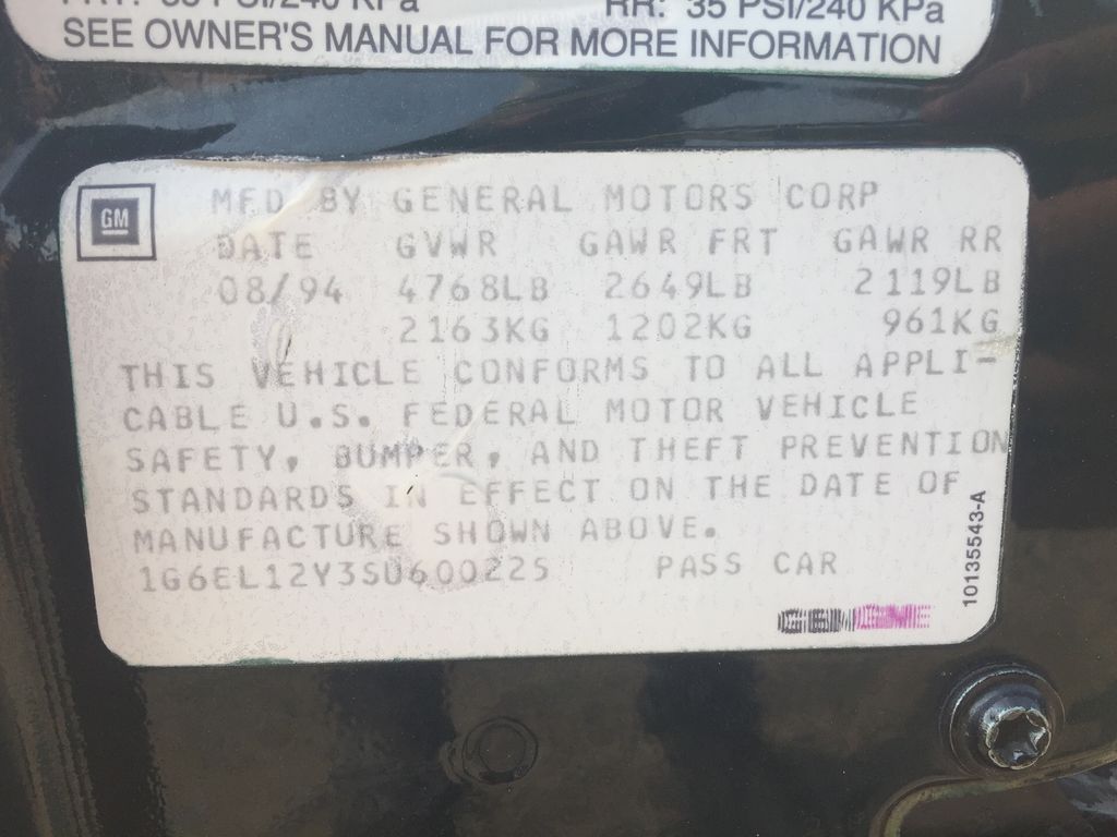 1995 Cadillac Eldorado 5