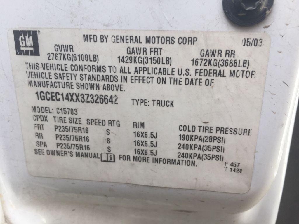 2003 Chevrolet Silverado 1500 5