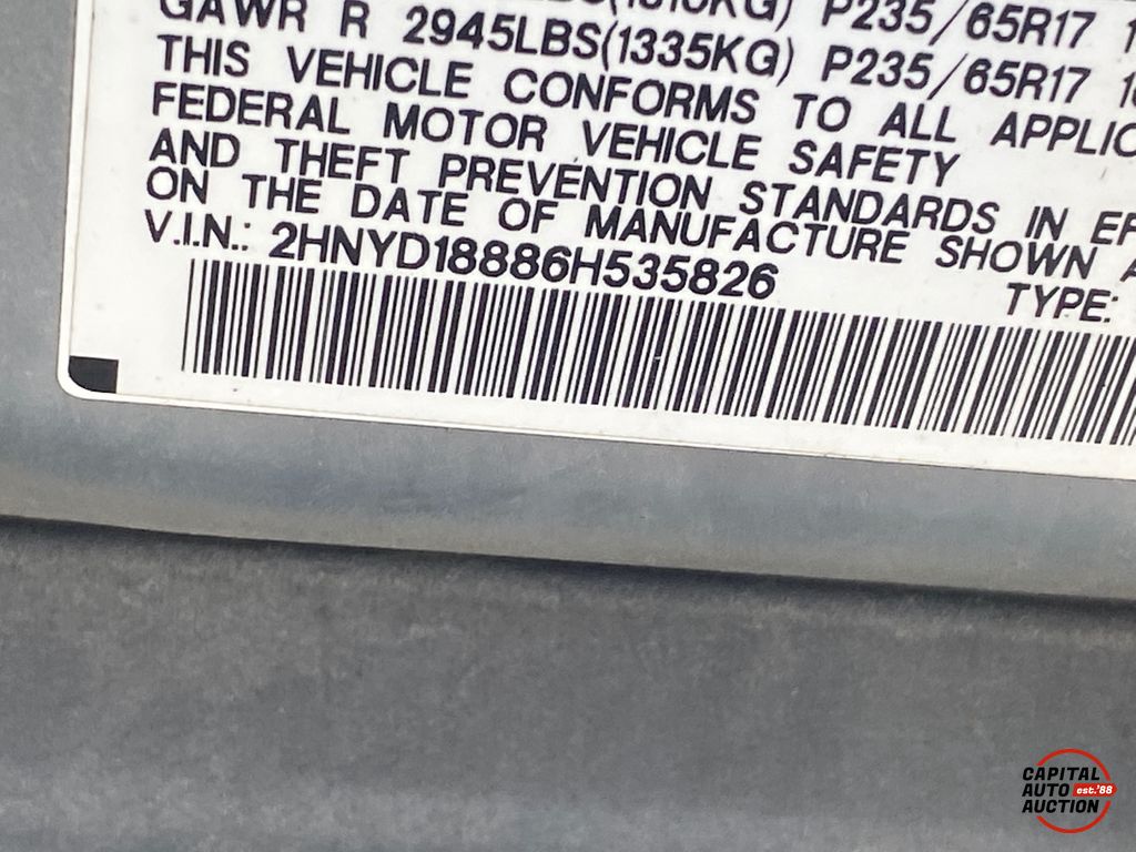 2006 ACURA MDX 5