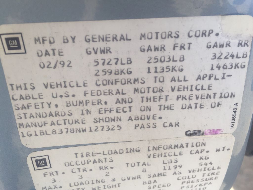 1992 Chevrolet Caprice Wagon 5