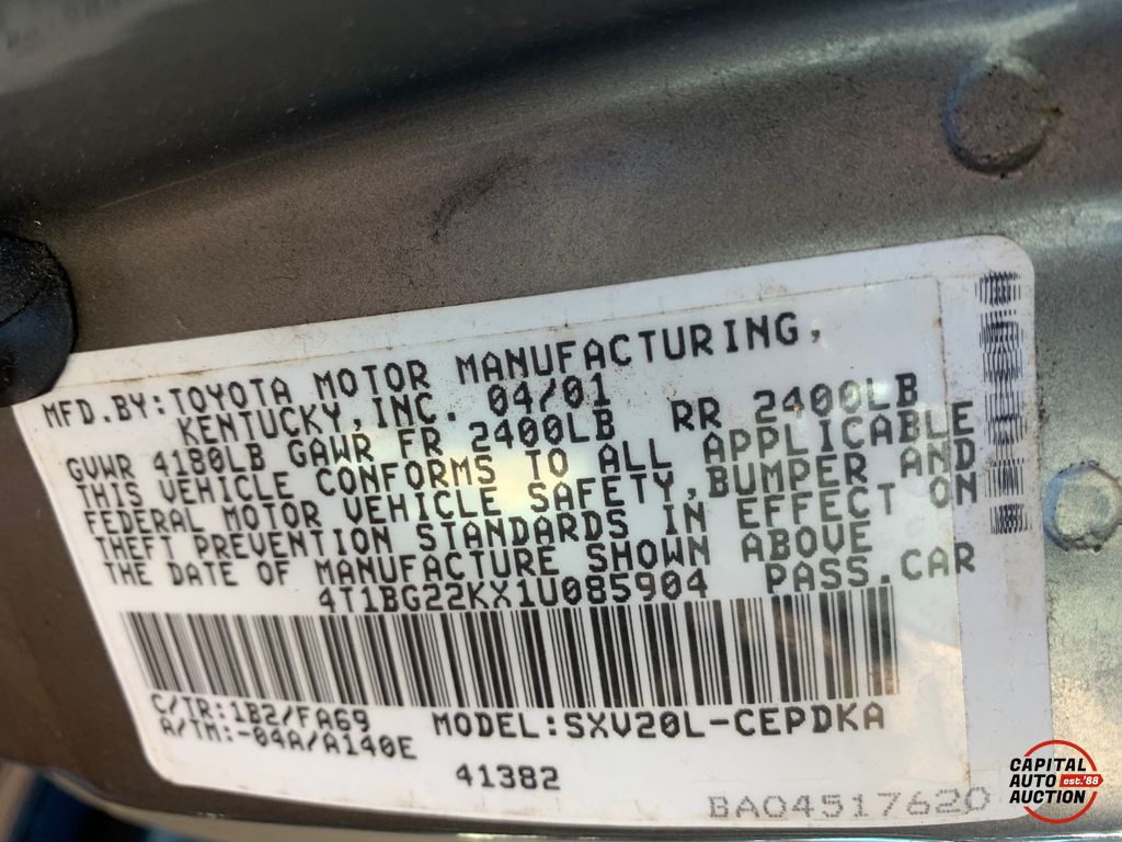 2001 Toyota Camry 5