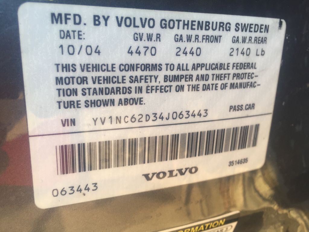 2004 Volvo C70 5