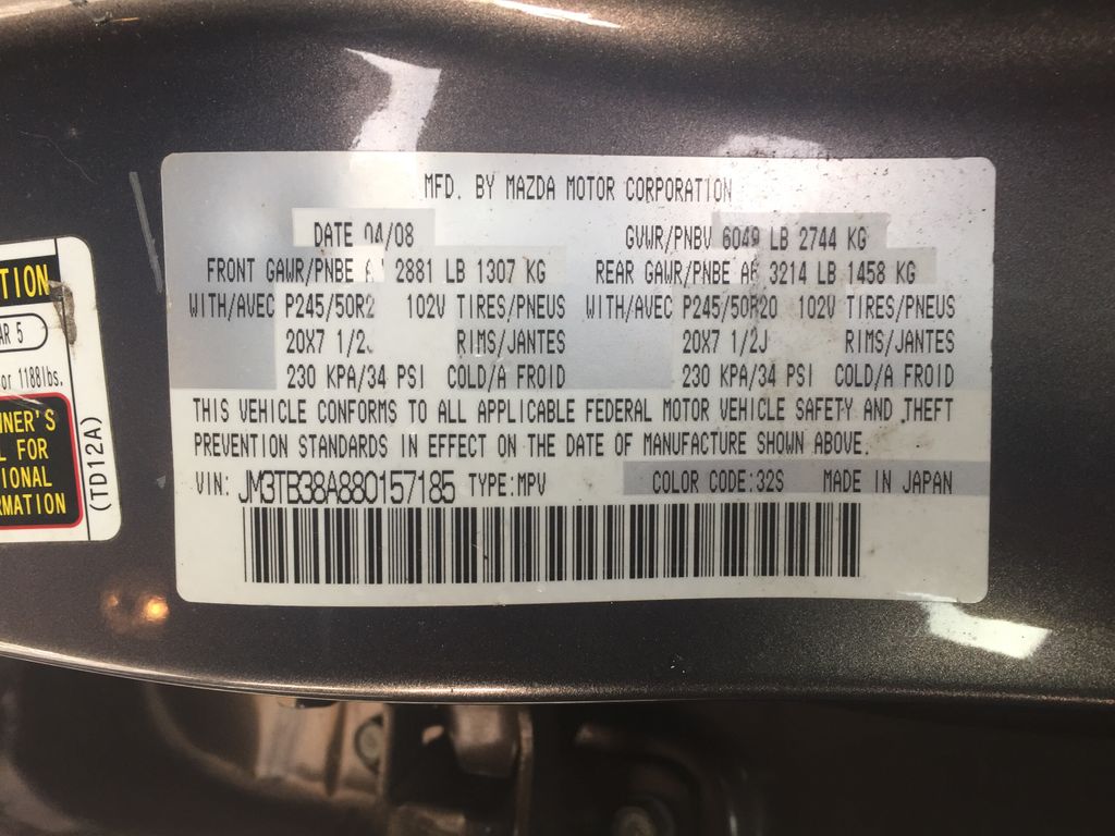 2008 Mazda CX-9 5