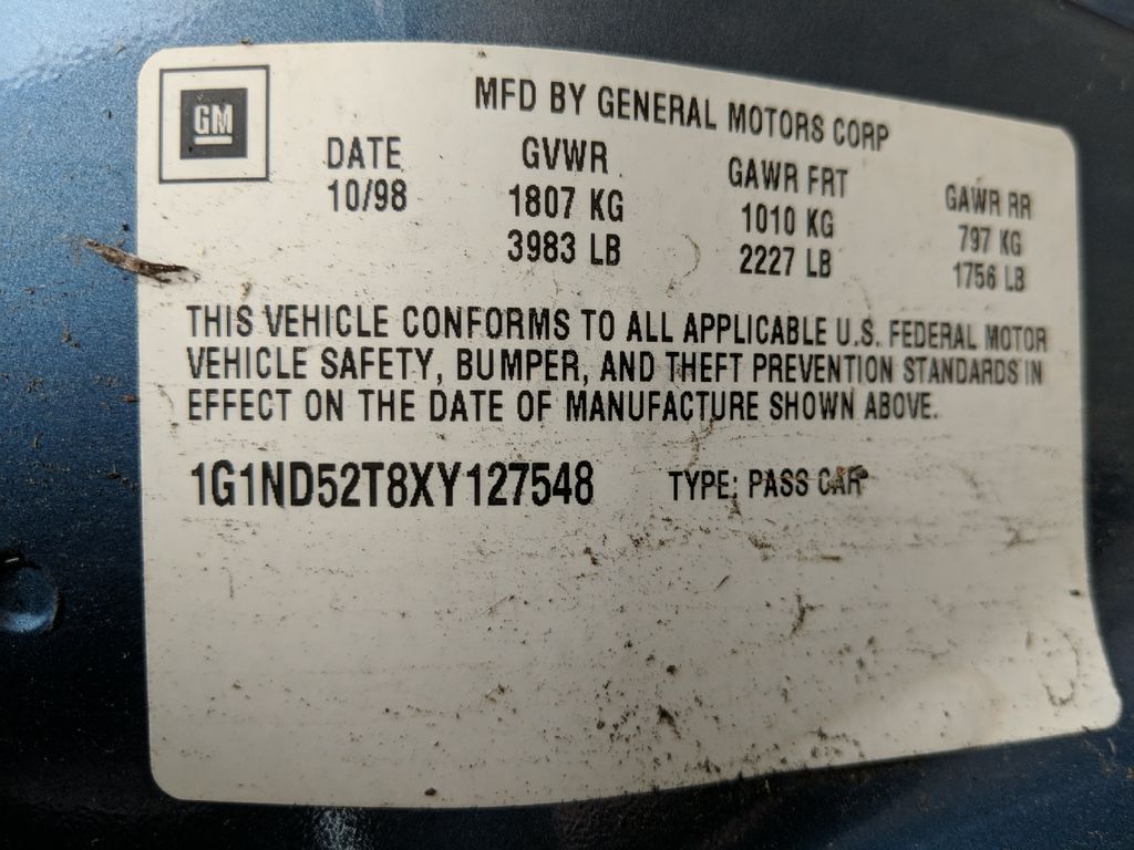 1999 Chevrolet Malibu 5