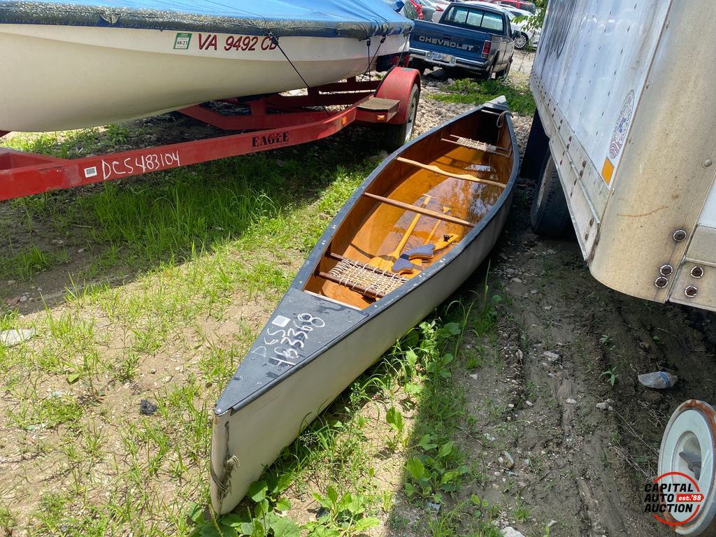 1986 LL Bean Kevlar canoe 1