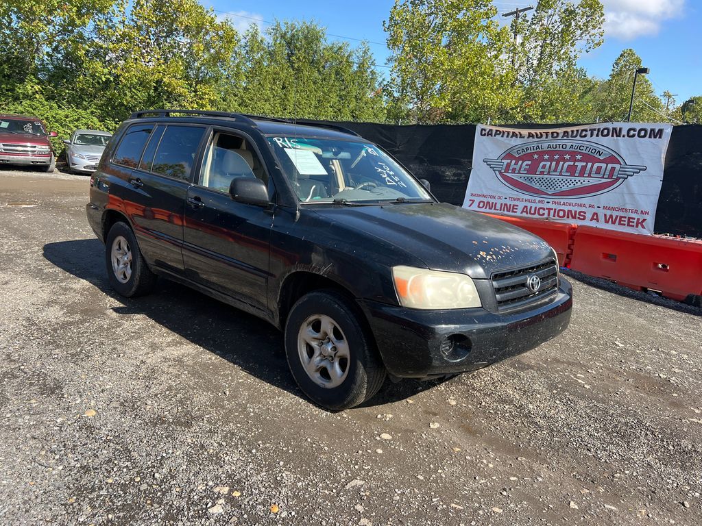 Auction DXY25801 2004 Toyota HIGHLANDER