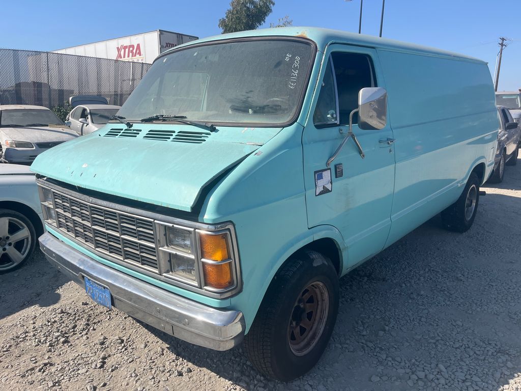 1985 Dodge Ram Van 1