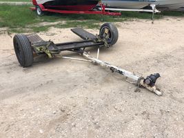  SHOP MADE CAR DOLLY W/ WINCH