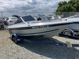 1987 17FT FIBERGLASS RUN ABOUT 