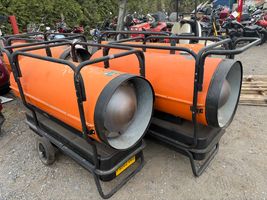  (4) DAYTON PORTABLE OIL FIRED HEATER   