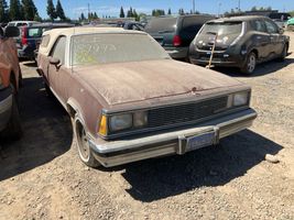 1981 CHEVROLET EL CAMINO 