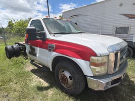 2008 FORD F350SD FLATBED 