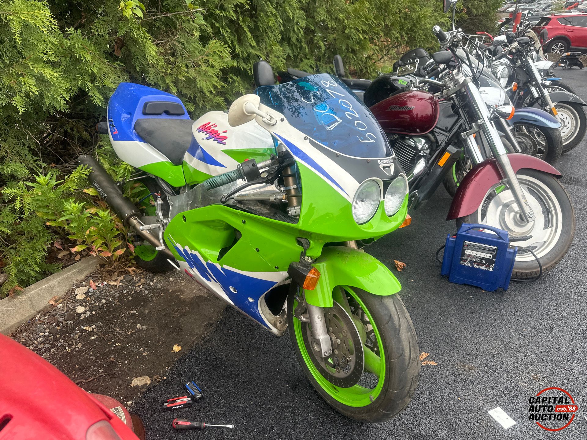 シャモモン20体 DCS502078 1993 KAWASAKI ZX-7 at Auction | Capital Auto Auction