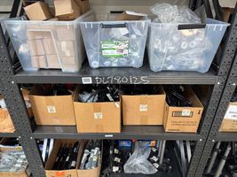  LOT OF IGNITIONS, REAR RACKS, BRAKE SYSTEMS, BRAKE PUMPS, FRONT FORKS, STEERING COLUMN  