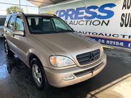 2002 MERCEDES-BENZ M CLASS