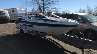 1998 SHORE LAND BOAT TRAILER 